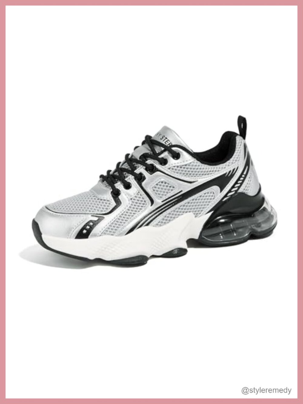 Women's Air Cushion Running Shoes - Breathable Mesh PU Athletic Sneakers,